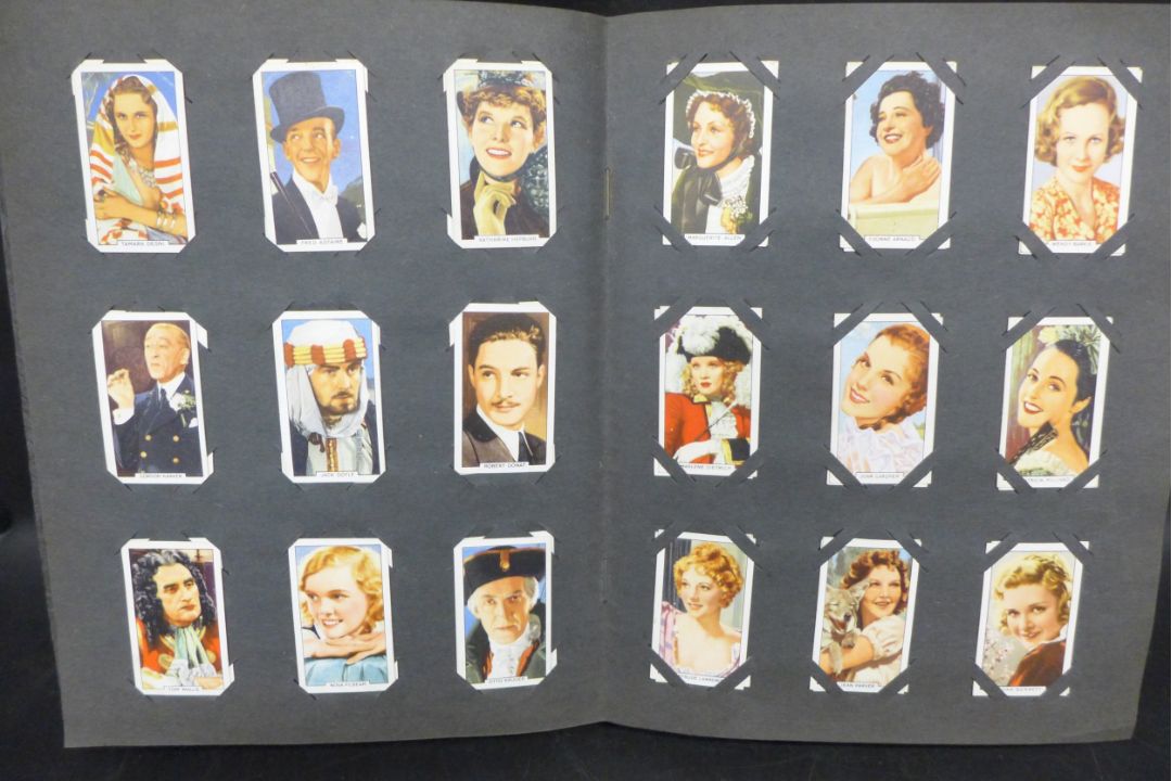 An album of Gallaher cigarette cards, Famous Jockeys, Sporting Personalities, Film Episodes, - Image 2 of 5