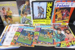 A complete Football encyclopedia & 3D album 1972/73 with an empty album, together with a