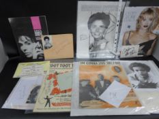 Two pieces of sheet music of I'm Gonna Live Till I Die from Sunny Side of the Street, sheet music of