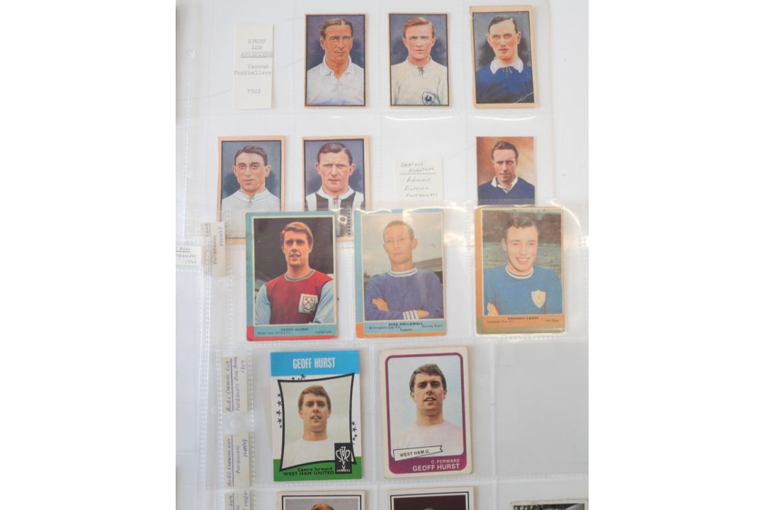 Assorted collection of cigarette / trade cards odds and part sets to include A&BC football cards, - Image 6 of 10