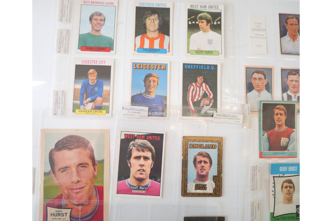 Assorted collection of cigarette / trade cards odds and part sets to include A&BC football cards, - Image 7 of 10