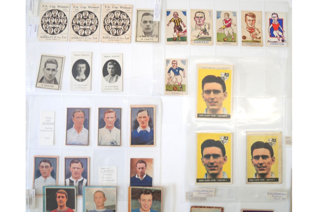 Assorted collection of cigarette / trade cards odds and part sets to include A&BC football cards, - Image 3 of 10