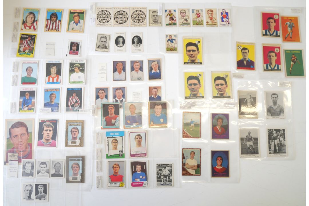Assorted collection of cigarette / trade cards odds and part sets to include A&BC football cards, - Image 1 of 10
