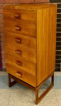 A G-Plan Quadrille teak chest of drawers