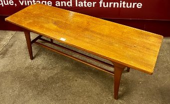 A Jentique teak rectangular coffee table