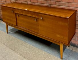 A teak sideboard