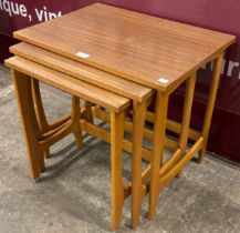 An Avalon teak nest of tables