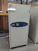 A pre-owned Pheonix Commander 1900 series large combination safe.
