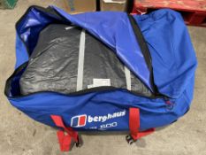 A Berghaus Air 600 six person inflatable tent (Nightfall).