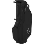 A boxed as new Callaway Fairway C HD Stand Bag, black (stock image).