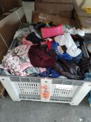Assorted pre-owned clothing and related.