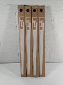 Four as new TipToe x Klein Blue 75cm table legs in ultramarine blue (Dimensions: 75 x 6 x 6cm, EAN: