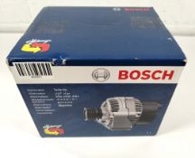 A remanufactured Bosch alternator, 14V 150A for possible Fiat, Ford and Peugeot fitment - model unkn