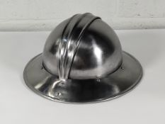 An as new Lord of Battles Medieval Steel Kettle Hat.