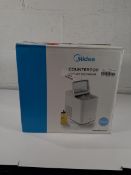 A Midea countertop bullet ice maker MER126BOAWW (box unsealed).