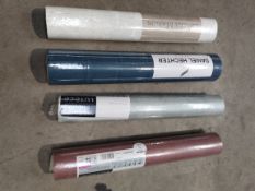 Approximately Sixty five rolls of wallpaper to include Daniel Hechler and Lutece.