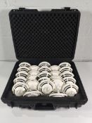 Twenty five pre-owned Gent by Honeywell S4-711 dual optical heat detectors.