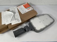 Three LED Advance Streetlight Area Medium 65W 740 RV20ST, grey (sold as seen).