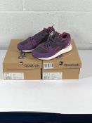 Two pairs of women's Reebok GL6000 trainers (UK 4).