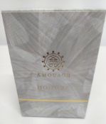 An Amouage Honour eau de parfum spray 100ml/3.4 fl oz, boxed.