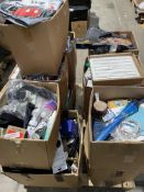 Assorted items to include toiletries and stationery.