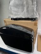 Nevada hard saddlebags (pair), black.