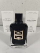 Two as new Givenchy Gentleman Society eau de parfum 100ml (tester bottles).