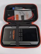 A pre-owned Wolfbox Mega Volt 16 air jump starter with compressor.