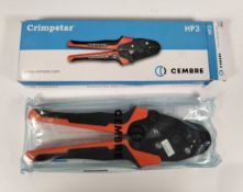 A Crembre Crimpstar HP3 - Crimp Tool RBY Ins Terminals 0.25-6mm, boxed.
