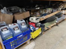 Assorted auto parts, accessories and related.