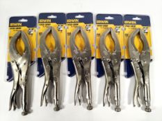 Five as new Irwin Visegrip 12