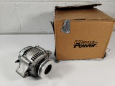 A Hartzell Engine Technologies alternator air part, 24V/70 amp w/Pulley (P/N- 10-5050-1).