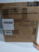 An Euhomy HZB-12/SG Ice maker (box unsealed).
