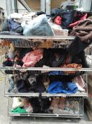 Assorted pre-owned clothing and related.