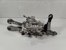 Two Parker Rudder PCU Assembly, 3000PI, Fluid Type AS1241, Type IV/Type V, Class1, Phosphate Ester B