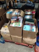 A quantity of assorted as new and pre-owned books to include fiction, educational and reference.