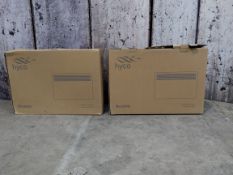 Two Hyco Accona Panel Heater 1.5kw with timer - AC1500T.