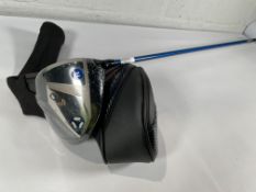 An as new XXIO 13 10.5* Driver, RH, Regular Flex 35g MP1300 DST shaft.