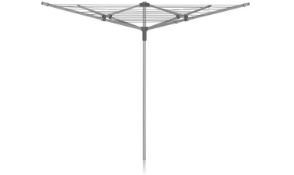 Three as new Addis 40m 4 Arm Rotary Outdoor Airers (stock image).