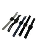 Assorted smartwatches: Garmin Vivoactive 4 (untested), Amazfit (untested) and 3 x Aple Watches (iClo