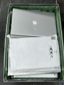 Assorted pre-owned Apple MacBooks (Drives removed - See description).