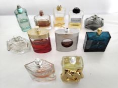 Forty perfumes/testers and related to include YSL, Tiffany & Co, Givenchy and Guerlain (please note: