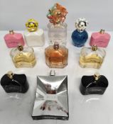 Thirty Marc Jacobs perfumes/testers and related (please note: bottles may have been used/packaging m