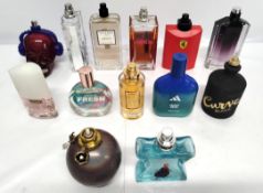 Forty five Cacharel, Police, Adidas and Elizabeth Taylor perfumes/testers and related (please note:
