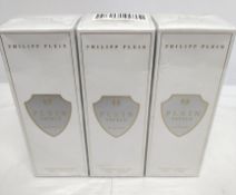 Three as new Philip Plein 