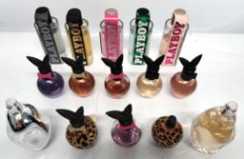 Fifty four perfumes/testers and related - Beyonce, Nicki Minaj and Playboy (please note: bottles may