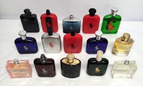 Forty Ralph Lauren perfumes/testers and related (please note: bottles may have been used/packaging m