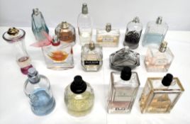 Forty five perfumes/testers and related to include Estee Lauder, Yardley, Dior and Boss (please note