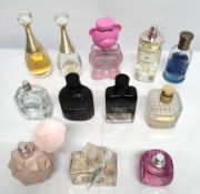 Forty perfumes/testers and related to include Givenchy, Moschino, Dior and Versace (please note: bot