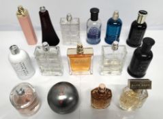 Thirty six Boss perfumes/testers and related (please note: bottles may have been used/packaging may